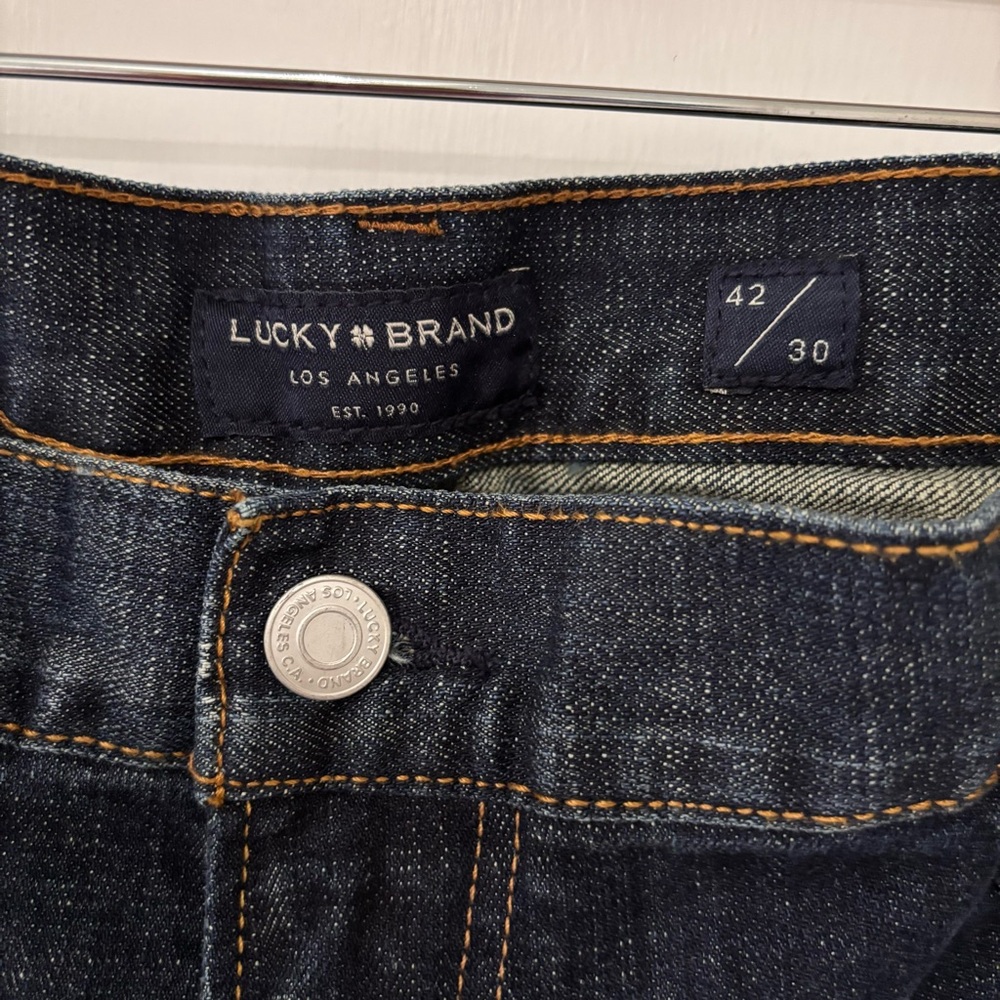 Lucky Brand Blue 367 Vintage Boot Cut Men’s Jeans Size 42/30 - Picture 7 of 11